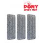 Pony 3'lü Paket Sprey Yedek Mop