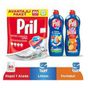 Pril Hepsi Bir Arada Limon Kokulu 80 Yıkama Tablet Bulaşık Makinesi Deterjanı 80 Adet & Limonlu ve Portakallı 2x675 ml Elde Bulaşık Yıkama Deterjanı