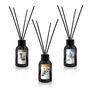 Prova 3x100 ml Cotton Flower + Coco Sun + Peach Tea Bambu Çubuklu Oda Kokusu