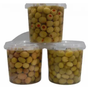 Sadıcım 650 gr Çizik + 650 gr Kırma + 650 gr Pet Kavanoz Biberli Yeşil Zeytin