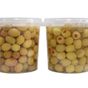 Sadıcım Biberli 650 gr + Çizik 650 gr Pet Kavanoz Yeşil Zeytin