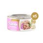Sasu 6x80 gr Bütün Dilim Light Suda Ton Balığı