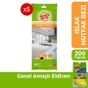 Scotch Brite Kullan-at Islak Mutfak Bezi 200 Yaprak + Eldiven