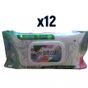 Şehzade 12x72 Yaprak Premium Islak Havlu
