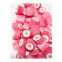Şekerci Yaşar 500 gr Pembe Kalp Desenli Lolly Akide Şeker