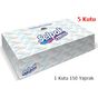 Selpak 150 Yaprak 5'li Kutu Mendil