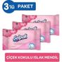 Selpak 3x10 Adet Çiçek Kokulu Cep Islak Mendili