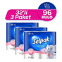 Selpak Pudralı 3x32 Tuvalet Kağıdı