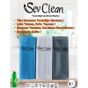 Sev Clean 3'lü 40x60 cm Mikrofiber Temizlik Cam Ayna Ocak Bezi