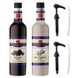Simonelli 2x700 ml Çikolata + Beyaz Çikolata Aromalı Kahve ve Kokteyl Şurubu + 2 Adet Pompa