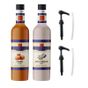 Simonelli 700 ml Karamel Aromalı + 700 ml Beyaz Çikolata Aromalı Kahve Şurubu