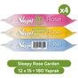 Sleepy 12x15 180 Yaprak Rose Garden Cep Mendili
