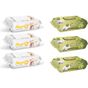Sleepy 3x90'lı Sensitive + 3x90'lı Zeytinyağlı Islak Havlu