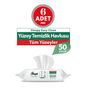 Sleepy 6x50'li Easy Clean Yüzey Temizlik Havlusu