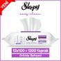 Sleepy Easy Clean 12x100'lü Orkide Bahçesi Yüzey Temizlik Havlusu