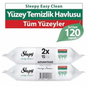 Sleepy Easy Clean 8x15 120 Yaprak Yüzey Temizlik Havlusu