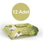 Sleepy Zeytinyağlı ve Defne 12x90'lı Islak Havlu