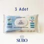 Subo 3x50'li Beyaz Sabun Ferahlığı Yüzey Temizlik Havlusu