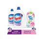 Tursil Karma Renkler İçin Sıvı Deterjan 2x2145 ml 33 Yıkama & Vernel 1440 ml Max Şakayık&Beyaz Çay Yumuşatıcı