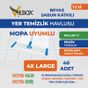 Vebox 40 Yaprak 4xl Easy Wet Wipes Beyaz Sabun Katkılı Mopa Uyumlu Yer Temizlik Havlusu