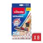 Vileda 8'li Yedek Ultramat Dikdörtgen Mikrofiber Yedek Paspas
