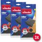 Vileda Glitzi Power Inox 3 Adet 2'li Paket Bulaşık Teli