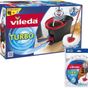 Vileda Turbo Pedallı Temizlik Seti + Yedek Mop