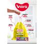 Viora Büzgülü 55x60 cm 75'li Rulo Orta Boy Limon Kokulu 5 Paket Çöp Torbası