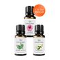 Vivaldi Home 3x10 ml Amber, Sedir Ağacı, Yasemin Uçucu Yağ Buhurdanlık Yağı