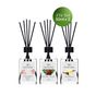 Vivaldi Home 3x50 ml Japon Kiraz Çiçeği+Sandal Ağacı+Vanilya Çubuklu Oda Kokusu