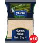 Yazar 2 kg x 10 Paket Pilavlık Pirinç