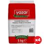 Yazar 4x5 kg Taş Değirmende Öğütülmüş Tam Buğday Unu