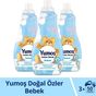 Yumoş Bebek 3x1200 ml Doğal Özler Konsantre Çamaşır Yumuşatıcısı