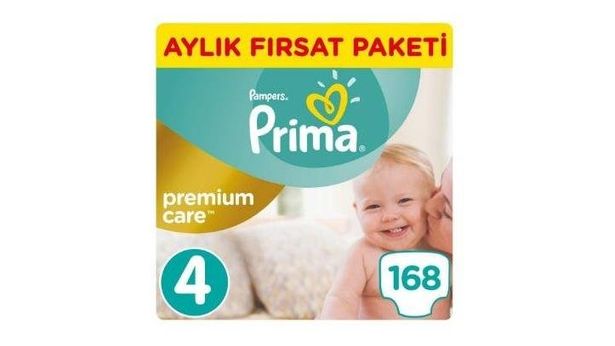 Prima Premium Care No:4 Maxi 168 Adet