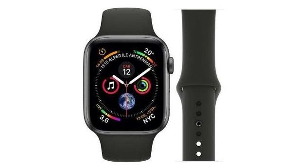 Apple Watch Series 4 40 mm Uzay Grisi Spor Kordon Akıllı Saat